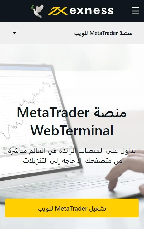 Exness MetaTrader Web Terminal